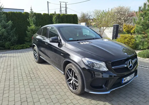 mercedes benz płock Mercedes-Benz GLE cena 189000 przebieg: 124500, rok produkcji 2016 z Płock